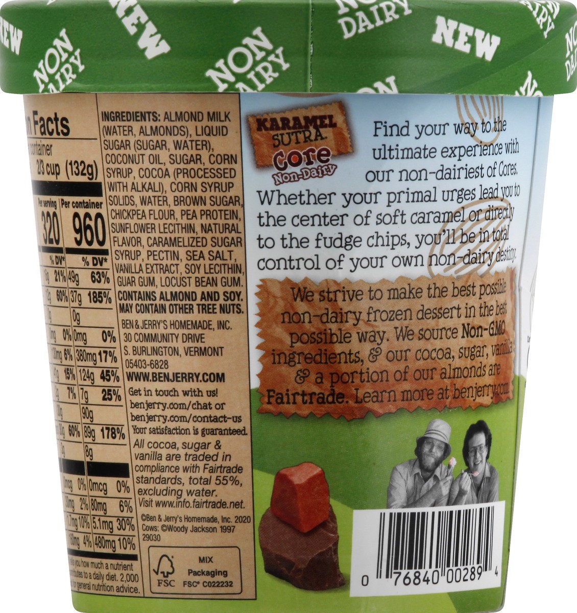 slide 3 of 11, Ben & Jerry's Non-Dairy Karamel Sutra Core Frozen Dessert, 16 oz, 16 oz