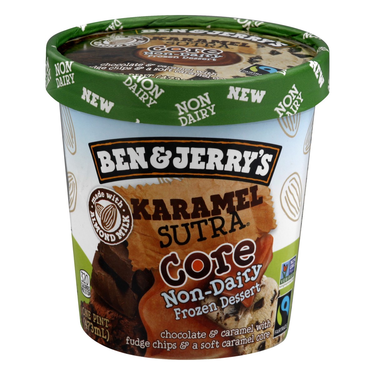 slide 6 of 11, Ben & Jerry's Non-Dairy Karamel Sutra Core Frozen Dessert, 16 oz, 16 oz