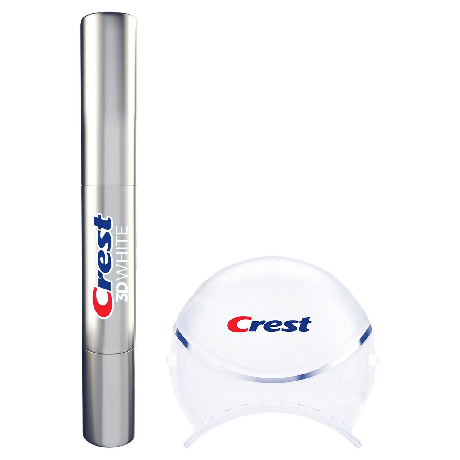 slide 4 of 9, Crest 3DWhite Easy-To-Use Teeth Whitening Pen + Light, 1 Teeth Whitening Pen and 1 Light, 1 ct
