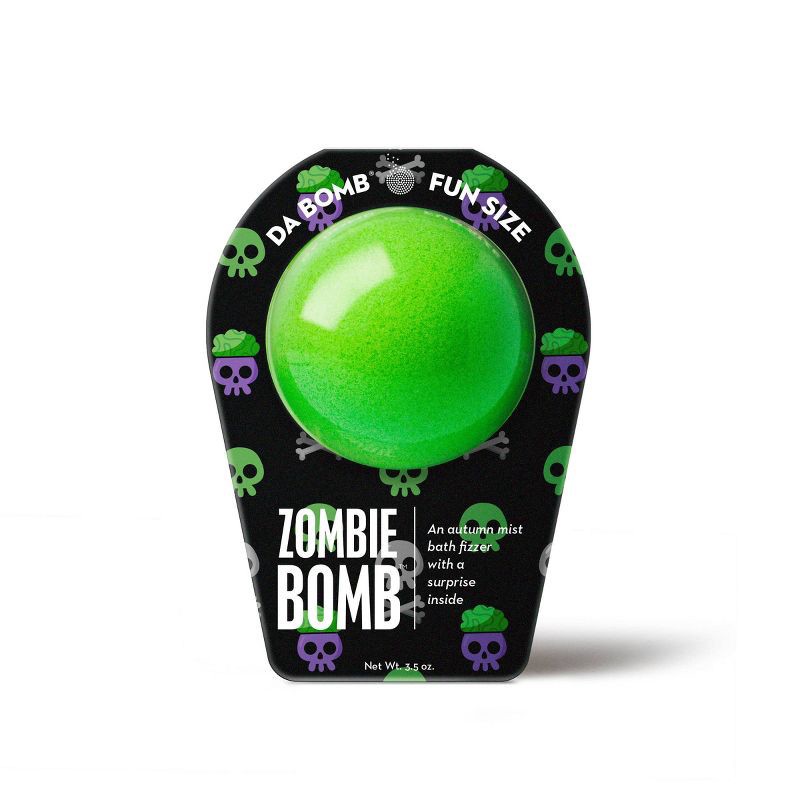 slide 1 of 3, Da Bomb Bath Fizzers Zombie Bath Bomb - 3.5oz, 3.5 oz