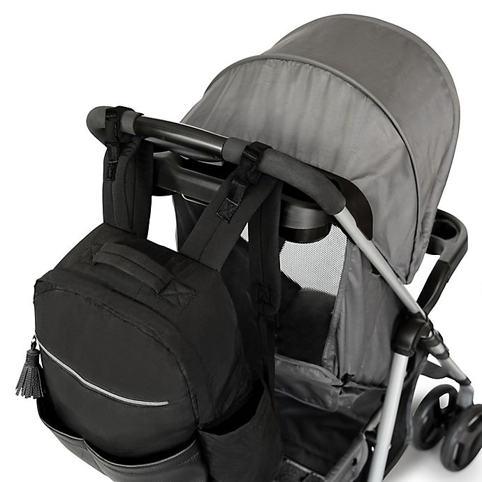 slide 10 of 12, goldbug All Access Diaper Backpack - Black, 1 ct