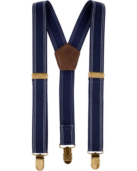 slide 1 of 1, Carters Suspenders Navy OSZ, 1 ct