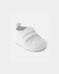 Oshkosh Baby Girl Swiss Dot Casual Shoes - White White 2