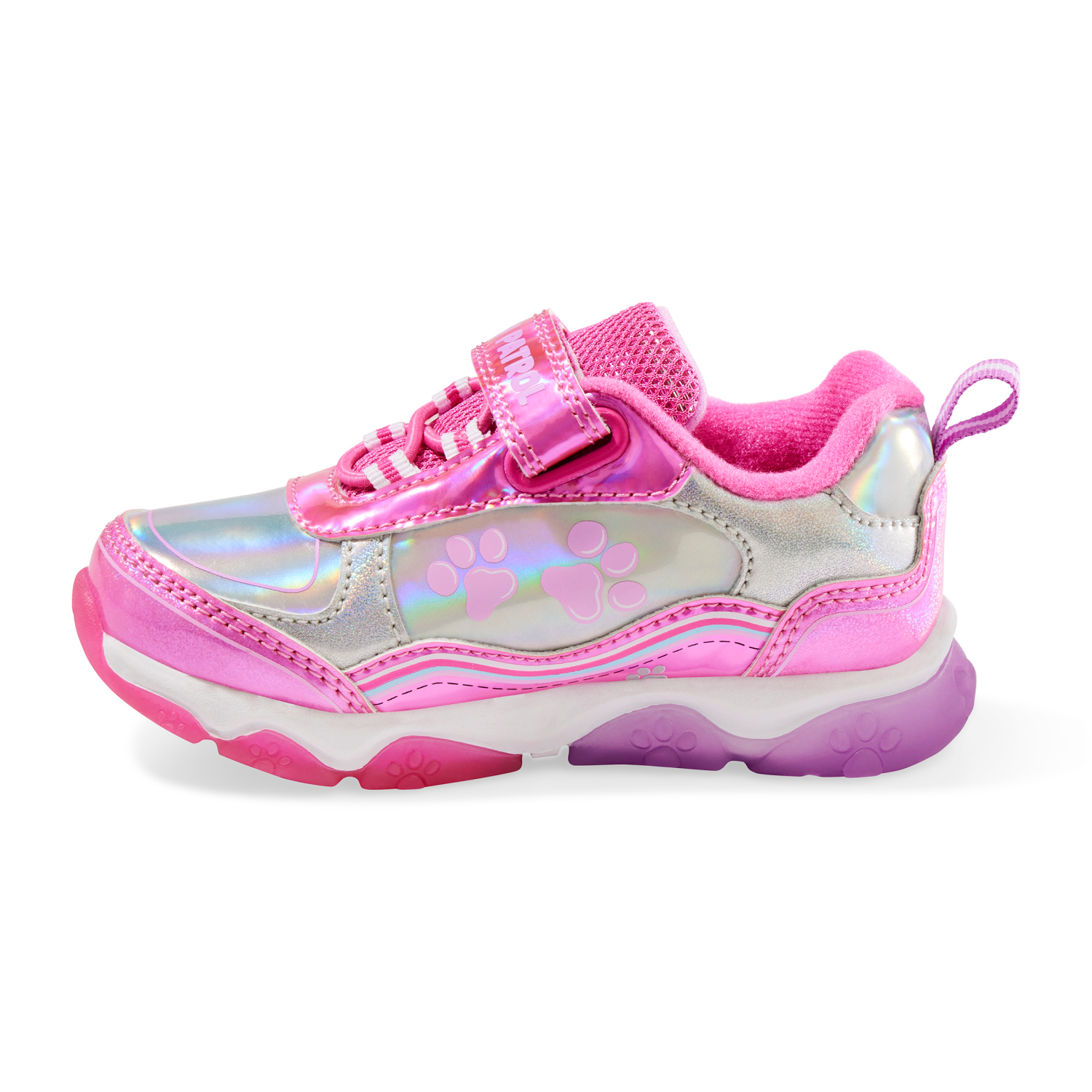 slide 2 of 4, Nick Toddler Girls' Paw Patrol Athletic Shoe, Pink, Size 8, 1 ct