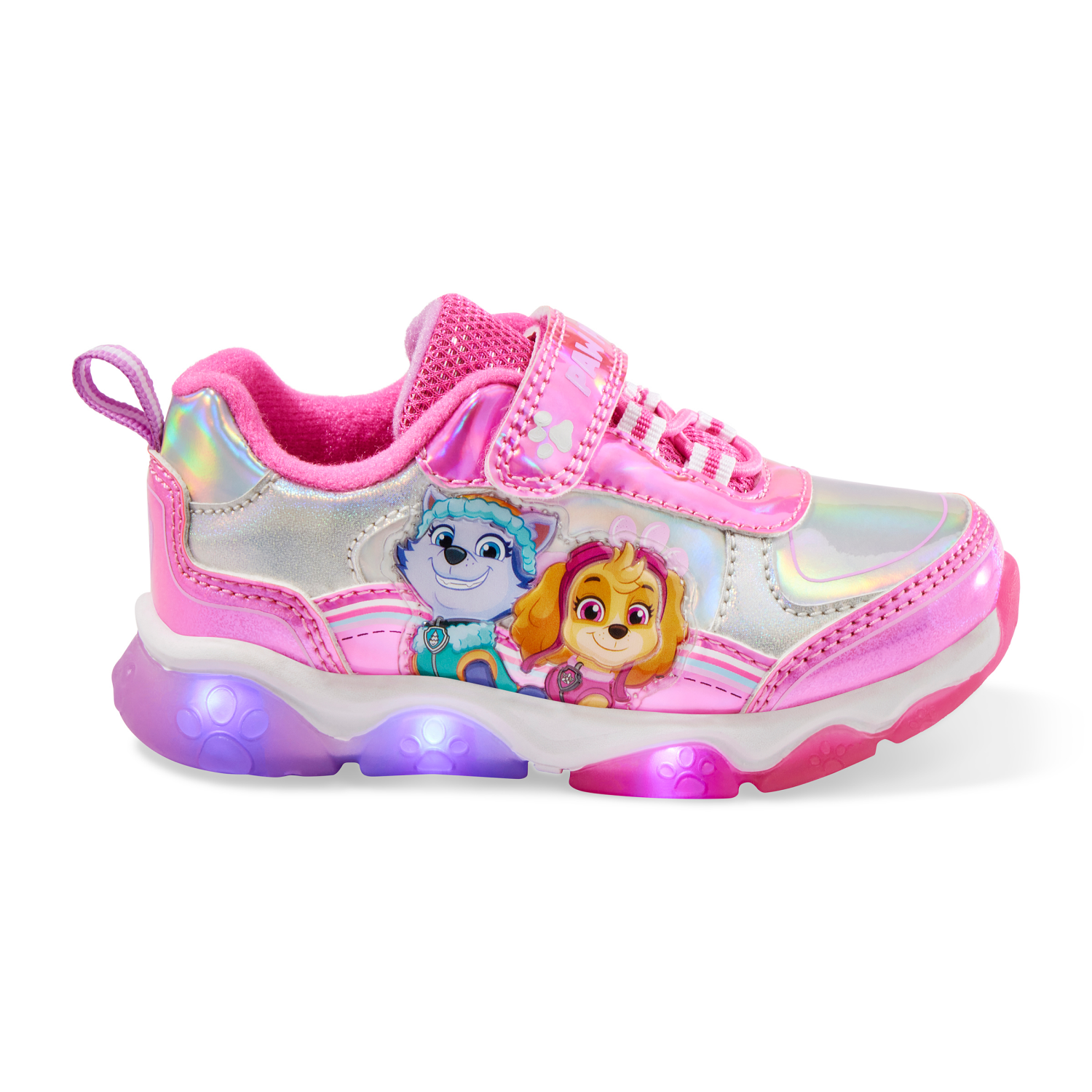 slide 2 of 4, Nick Toddler Girls' Paw Patrol Athletic Shoe, Pink, Size 9, 1 ct