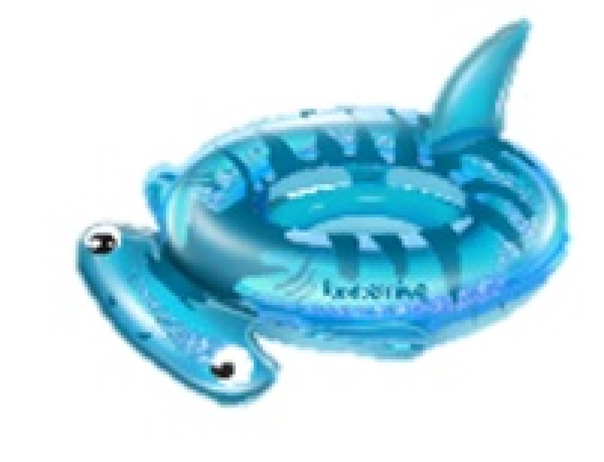 slide 1 of 1, AQUA LEISURE Aqua Sharkie Hammerhead BabyBoat, 1 ct