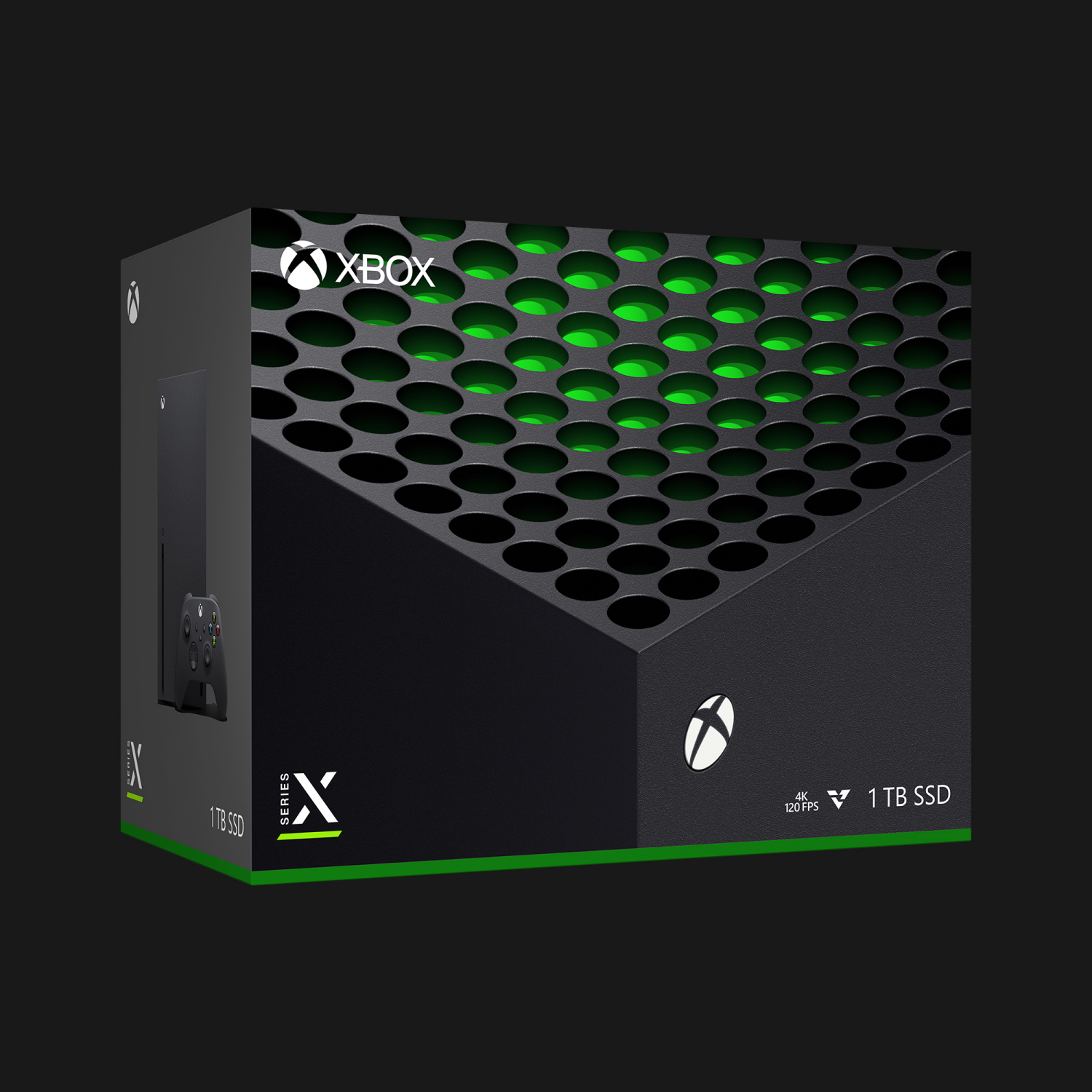 slide 2 of 3, Microsoft Xbox Series X Console, 1 ct