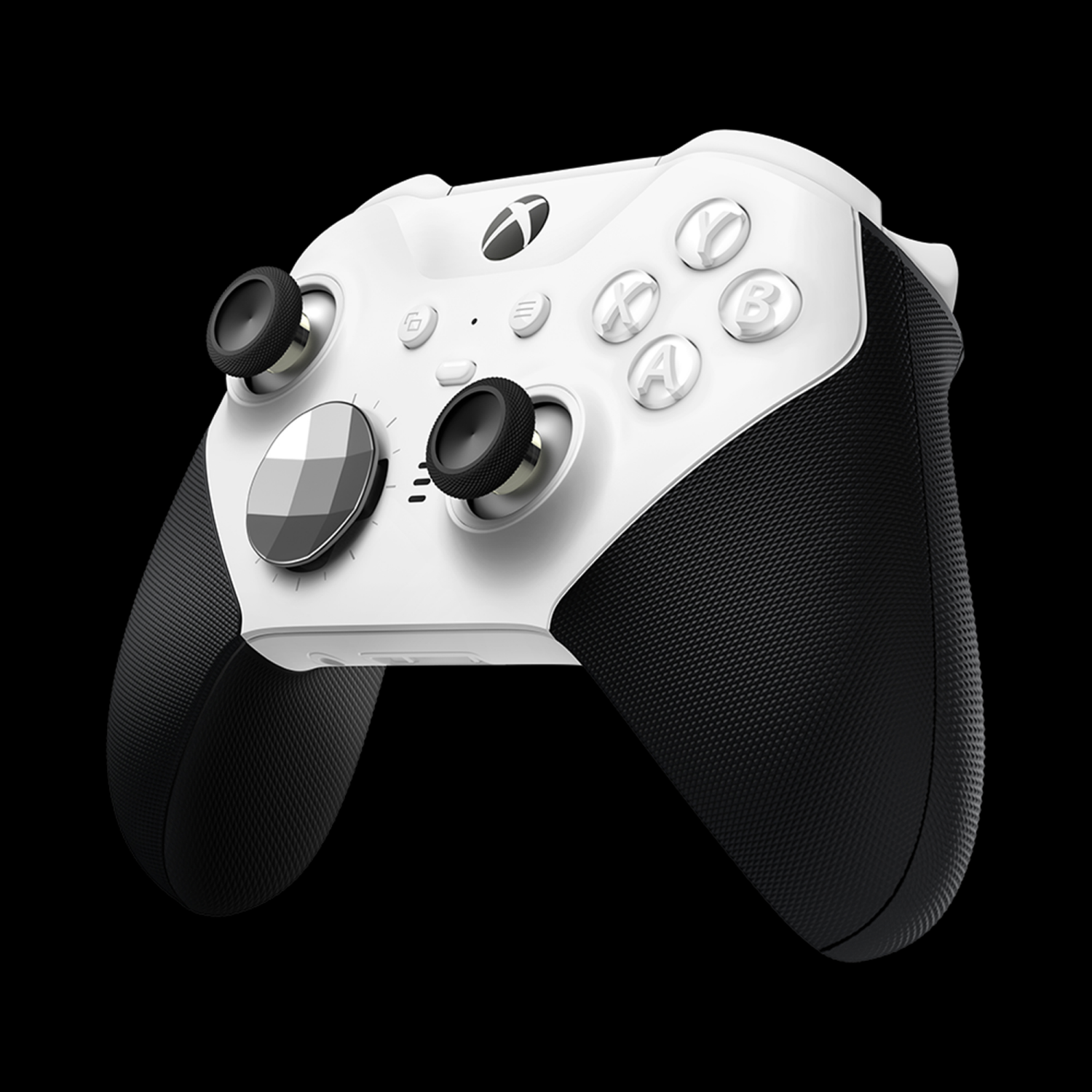 slide 6 of 6, Microsoft Xbox Elite Series 2 Core Wireless Controller - White/Black, 1 ct