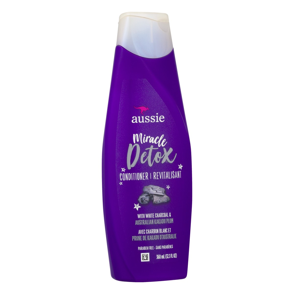 slide 4 of 10, Aussie Miracle Detox with White Charcoal & Australian Kakadu Plum Conditioner 12.1 oz, 12.1 fl oz