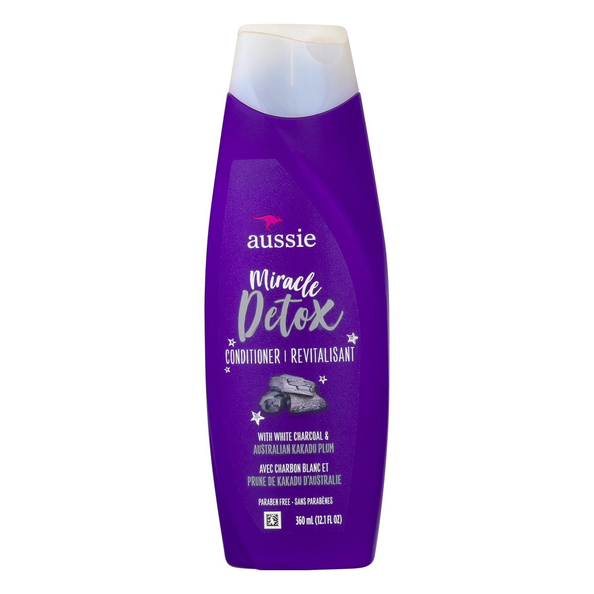 slide 1 of 10, Aussie Miracle Detox with White Charcoal & Australian Kakadu Plum Conditioner 12.1 oz, 12.1 fl oz