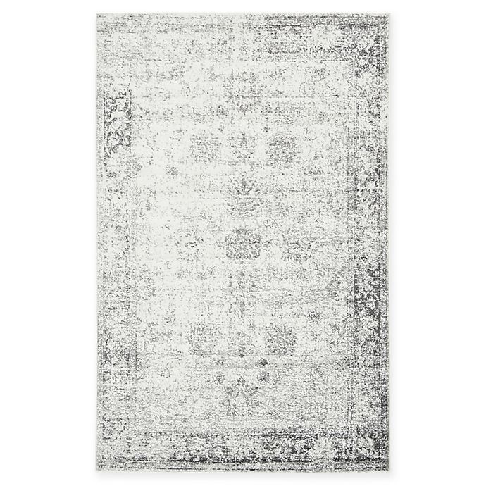 slide 1 of 6, Unique Loom Casino Sofia Power-Loomed Area Rug - Grey, 5 ft x 8 ft