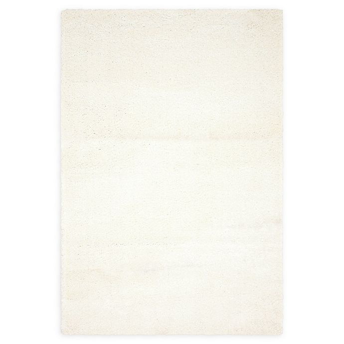 slide 1 of 6, Unique Loom Calabasas Solo Power-Loomed Area Rug - Snow White, 5 ft x 8 ft