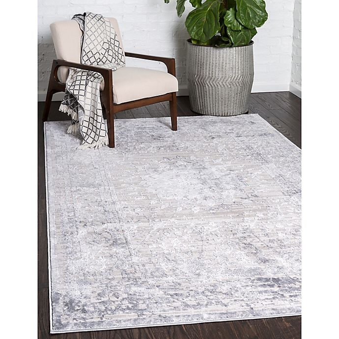 slide 2 of 6, Unique Loom Derbyshire Area Rug - Gray, 4 ft x 6 ft