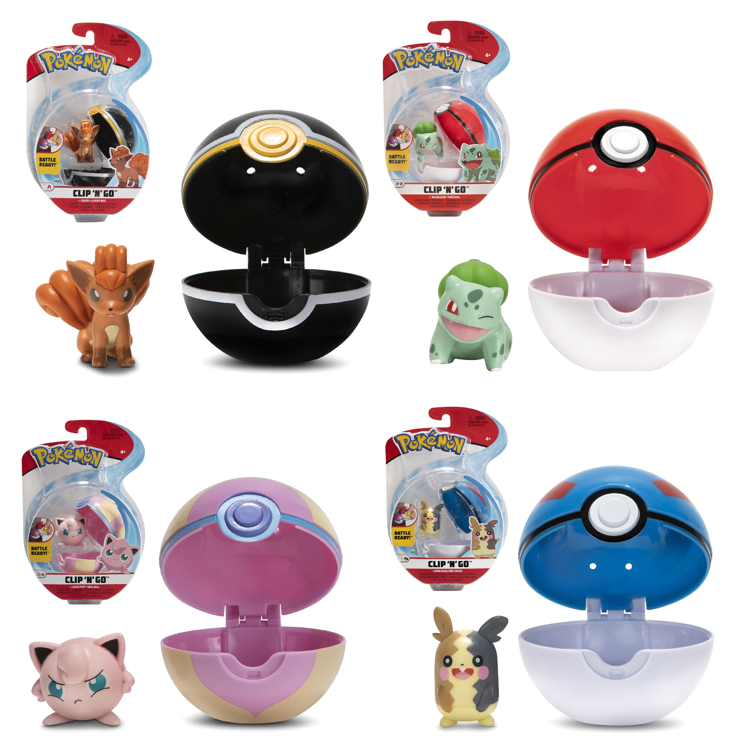 slide 2 of 2, Pokémon Pokemon Clip'n Go Assortment, 1 ct