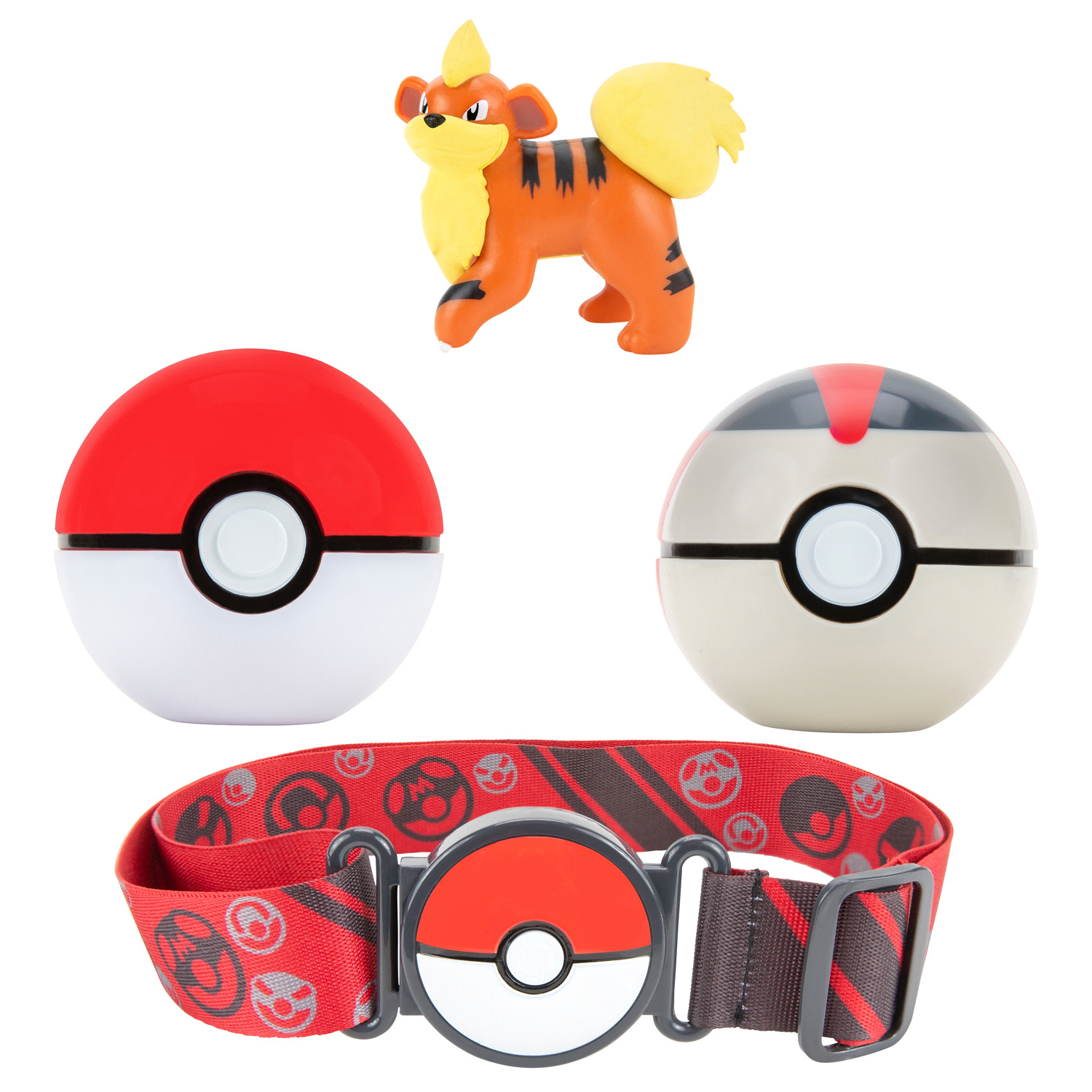 slide 3 of 4, Pokemon Clip N Go Poke Ball Belt Set, 1 ct
