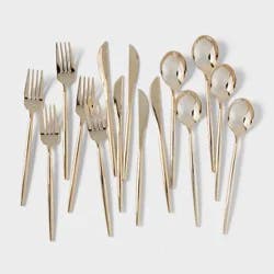 30ct Cutlery Set Gold - Spritz™