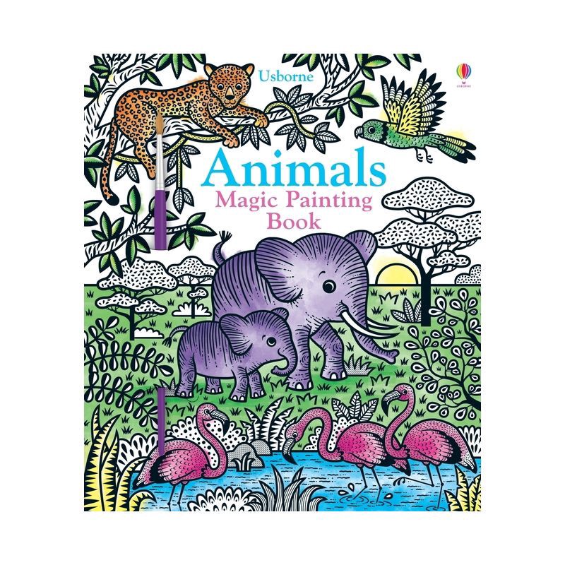 slide 1 of 1, Usborne Books Animals Magic Painting Book - (Magic Painting Books) by Sam Taplin (Paperback), 1 ct