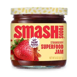 Smash Foods Strawberry Superfood Jam - 8oz