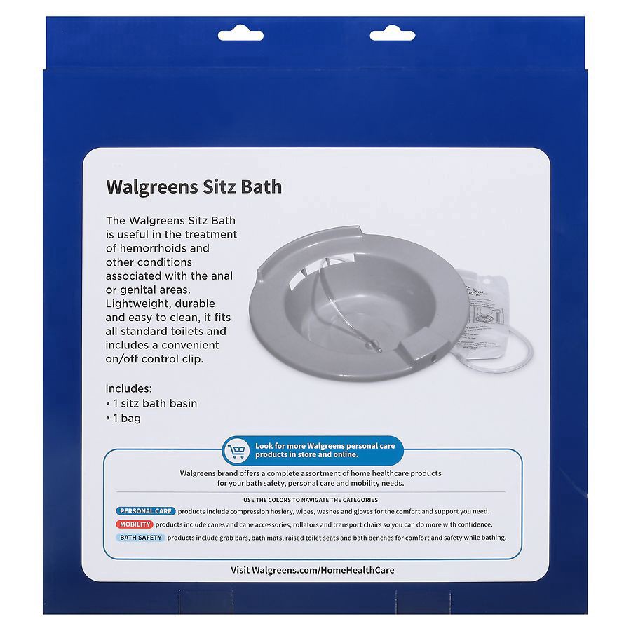 slide 4 of 5, Walgreens Sitz Bath, 1 ct