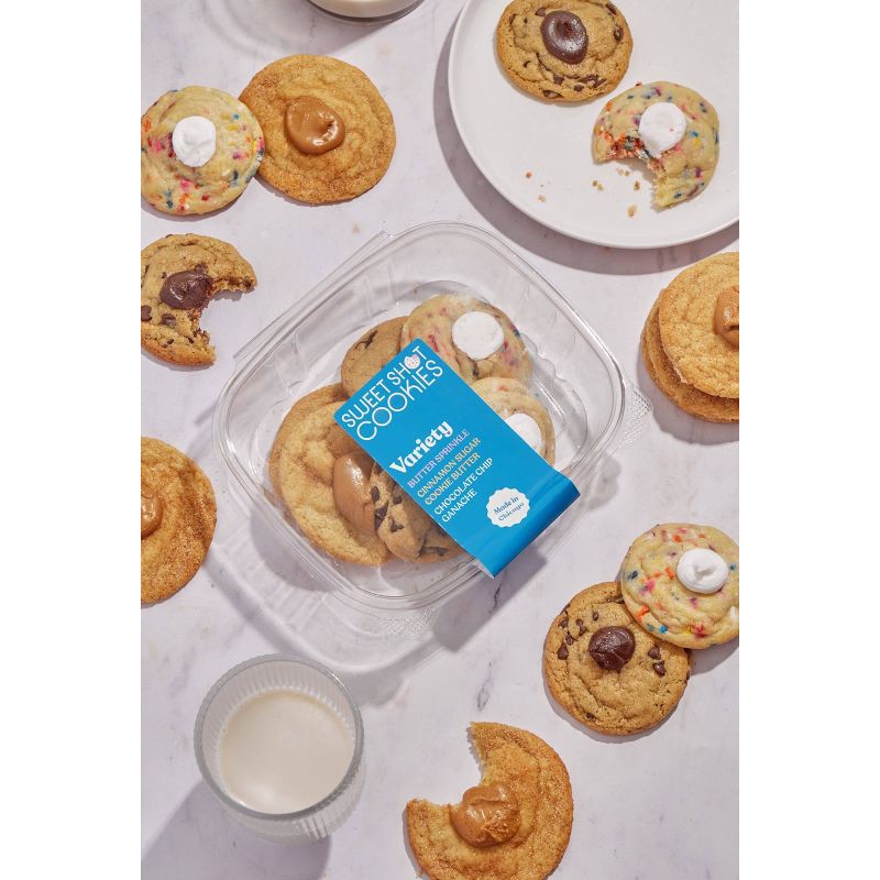 slide 3 of 5, Sweet Shot Cookies Variety Pack - 10oz/6ct, 6 ct; 10 oz