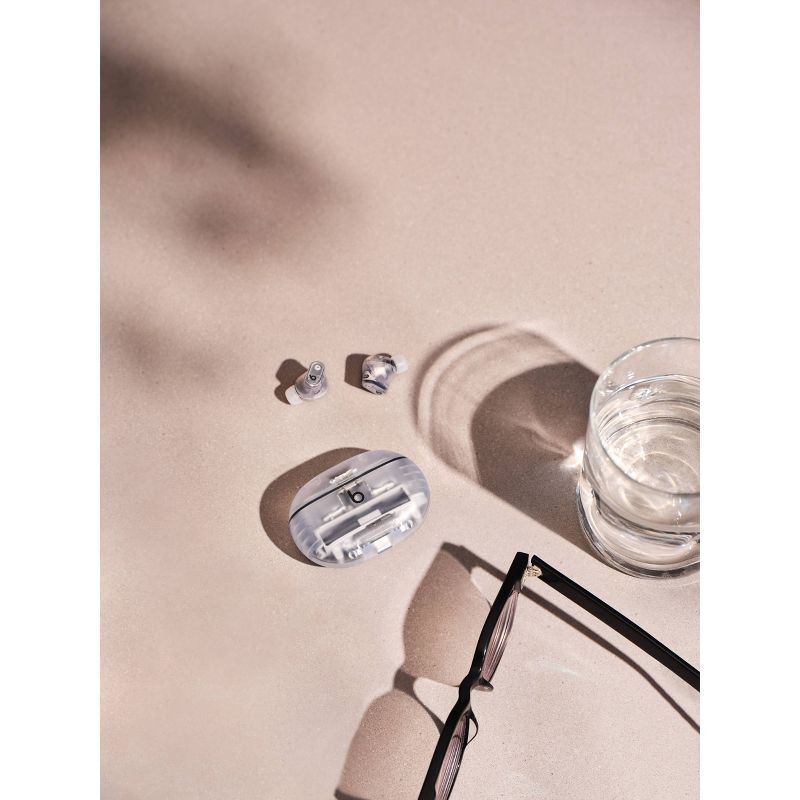 slide 22 of 22, Beats Studio Buds + True Wireless Bluetooth Noise Cancelling Earbuds - Transparent, 1 ct