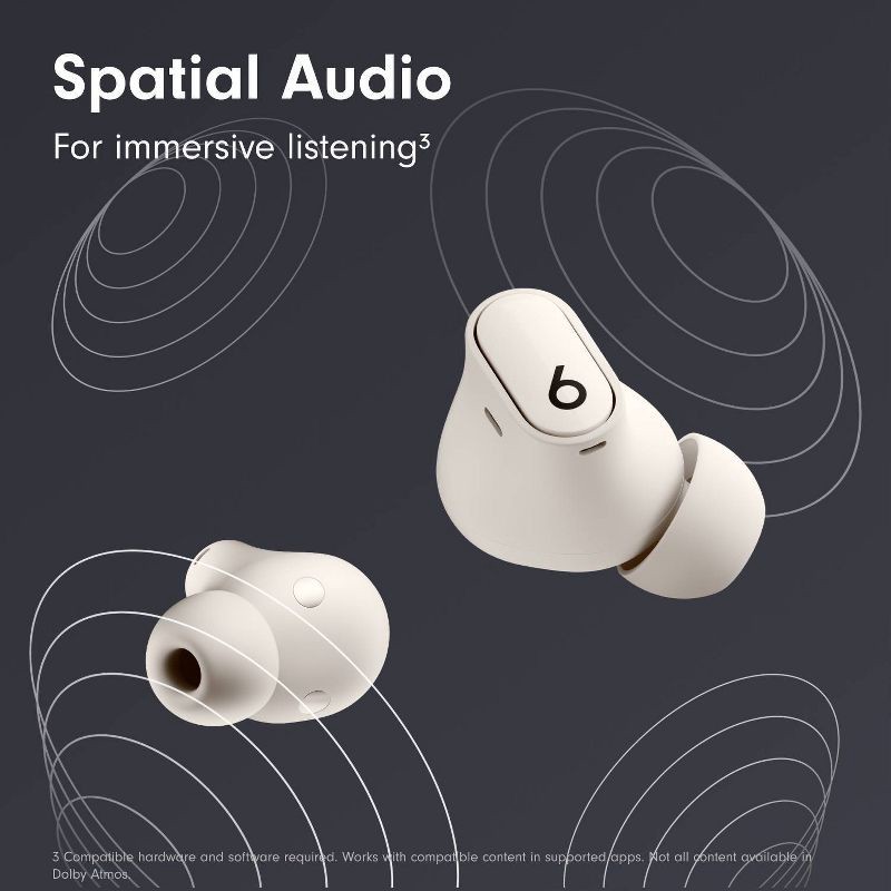 slide 13 of 21, Beats Studio Buds + True Wireless Bluetooth Noise Cancelling Earbuds - Ivory, 1 ct
