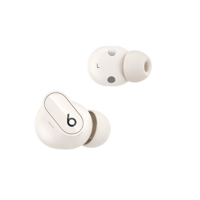 slide 4 of 21, Beats Studio Buds + True Wireless Bluetooth Noise Cancelling Earbuds - Ivory, 1 ct