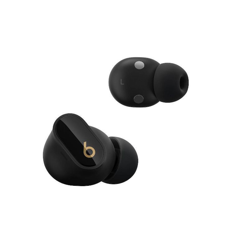 slide 4 of 28, Beats Studio Buds + True Wireless Bluetooth Noise Cancelling Earbuds - Black/Gold, 1 ct
