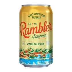 Rambler Satsuma Sparkling Water 8 - 12 fl oz Cans