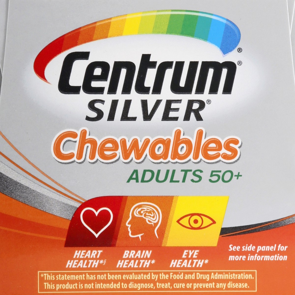 slide 5 of 6, Centrum Silver Adults 50+ Chewables Tablets Citrus Berry Multivitamin/Multimineral 60 ea, 60 ct