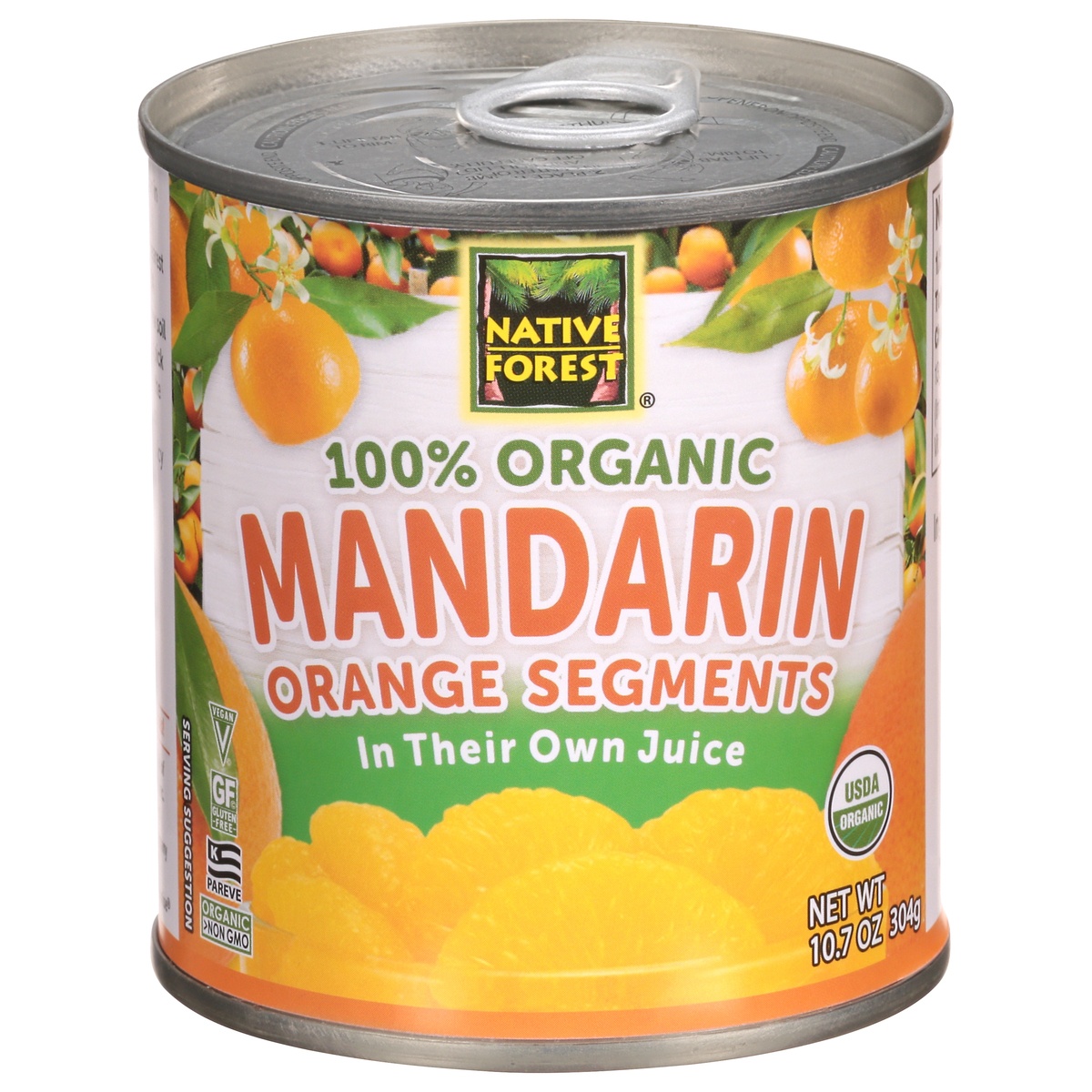 slide 1 of 1, Native Forest Mandarin 100% Organic Orange Segments 10.7 oz, 10.7 oz