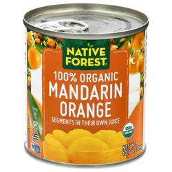 Native Forest Mandarin 100% Organic Orange Segments 10.7 oz