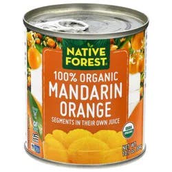 Native Forest Mandarin 100% Organic Orange Segments 10.7 oz
