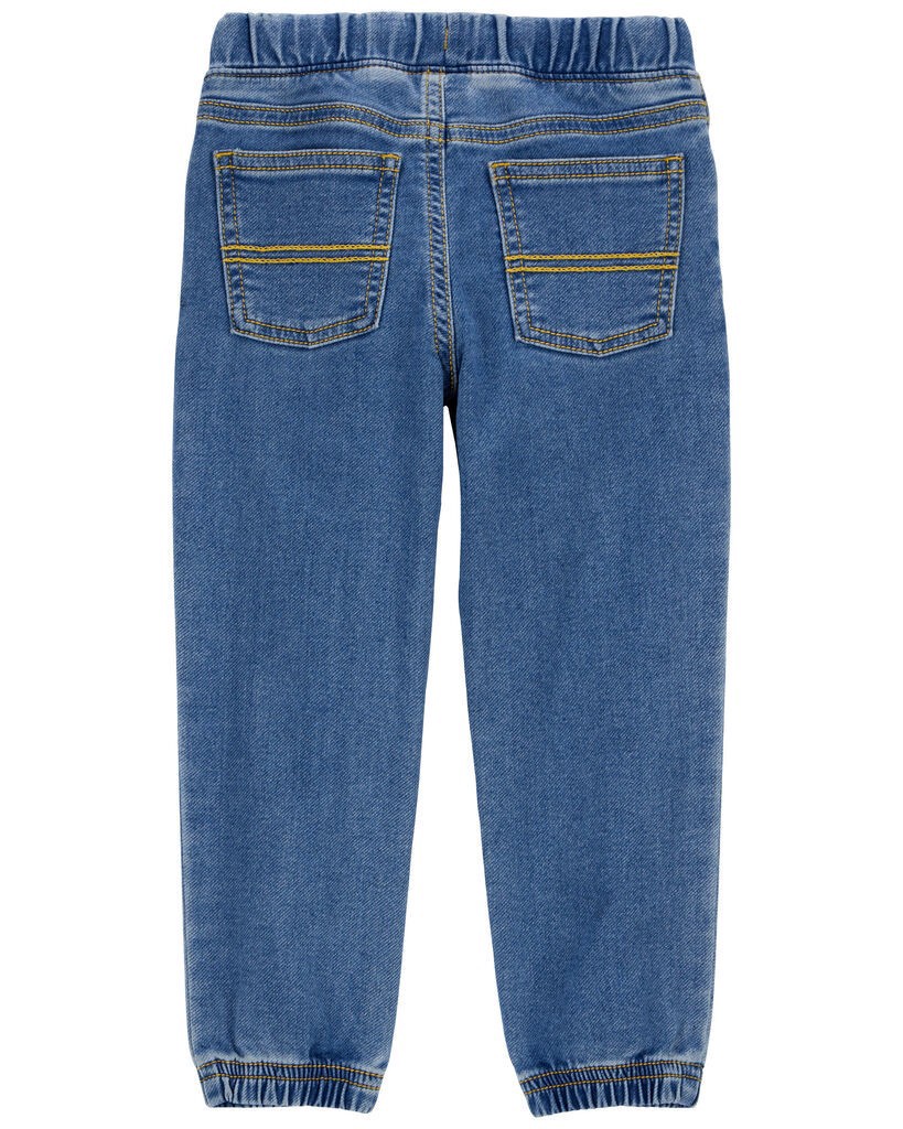 slide 2 of 3, Carter's Toddler Pull-On Jeans Blue 5T, 1 ct