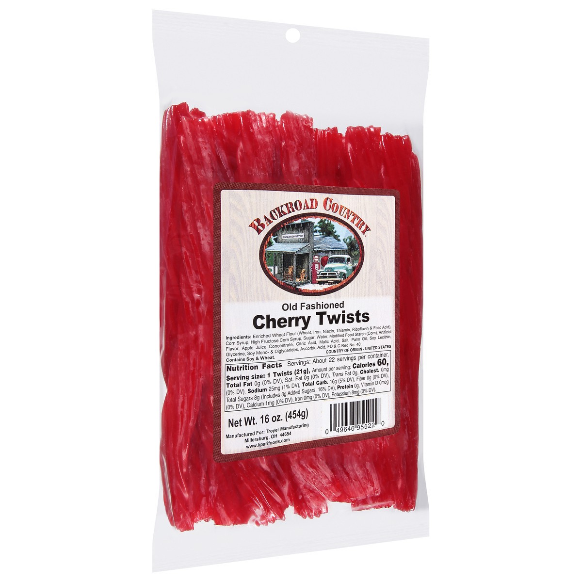 slide 3 of 9, Backroad Country Old Fashioned Cherry Twists 16 oz, 16 oz
