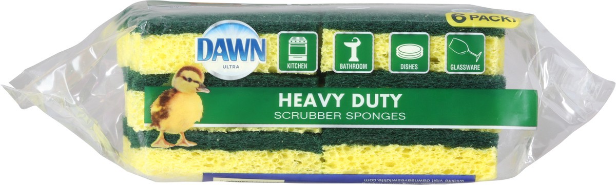 slide 2 of 9, Dawn Ultra Heavy Duty Scrubber Sponges 6 ea, 6 ct