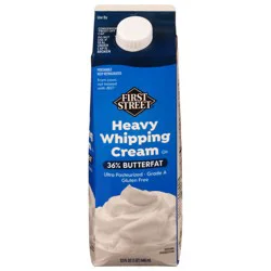 First Street Heavy Whipping Cream - 32 oz
