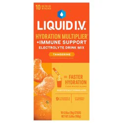 Liquid I.V. Tangerine Immune Support 10ct Carton