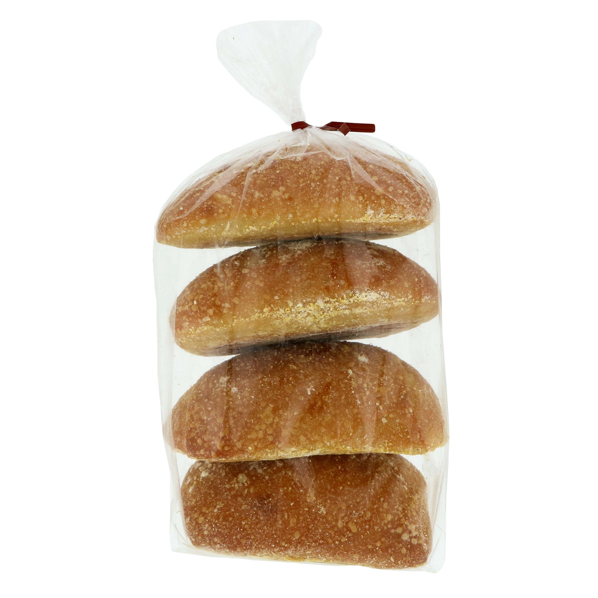 slide 1 of 1, H-E-B Bakery Kosher Ciabatta Rolls, 4 ct