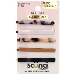 scünci 5 Pieces Bobby Pins 5 ea