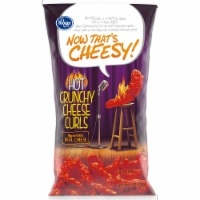 slide 1 of 1, Kroger Now That's Cheesy Hot Crunchy Cheese Curls, 7 oz