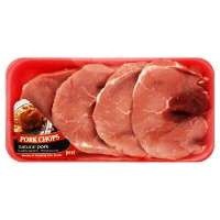slide 1 of 1, Bonein Pork Loin Chops, per lb