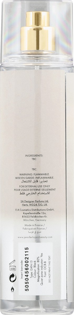 slide 3 of 6, Jennifer Lopez Glow Body Mist for Women, 8 fl oz