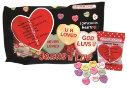 Jesus In Love Inspirational Convo Hearts