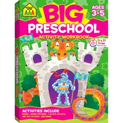 School Zone BIG Preschool Activity Workbook