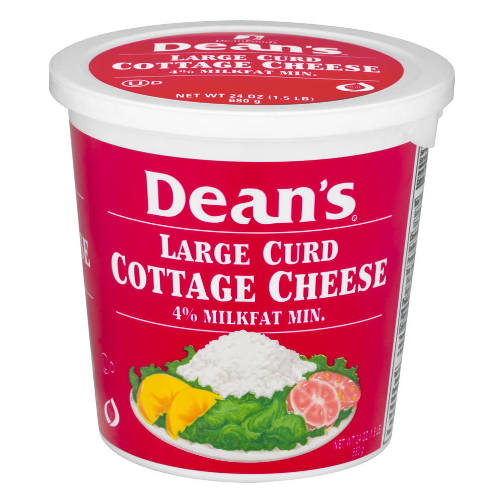 slide 1 of 1, Dean's Cottage Cheese Lrg, 24 oz