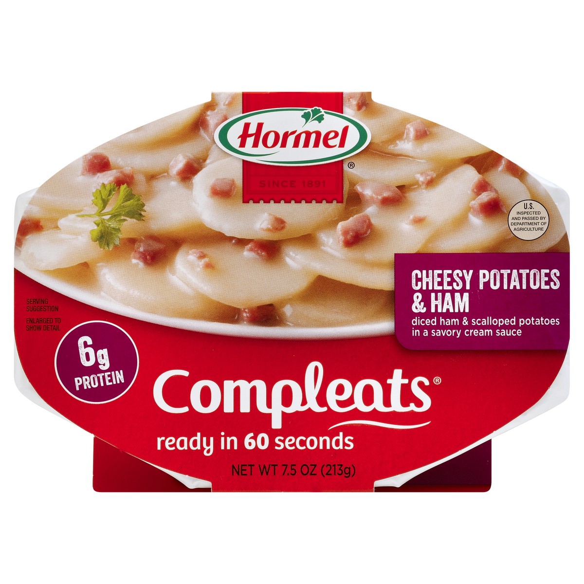 slide 5 of 5, Hormel Cheesy Potatoes & Ham 7.5 oz, 7.5 oz