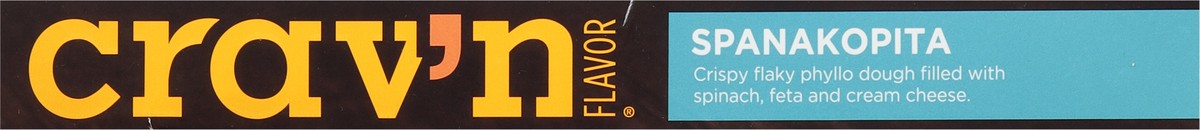 slide 5 of 9, Crav'N Flavor Spanakopita, 12Ct, 8.5 oz