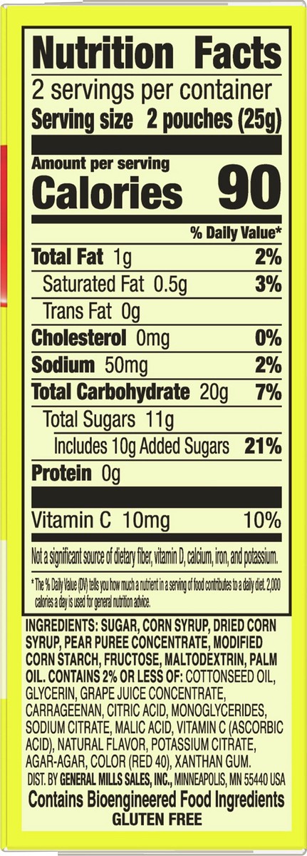 slide 8 of 12, Fruit Gushers Mini Size Strawberry Splash Fruit Flavored Snacks 4 ea, 4 ct