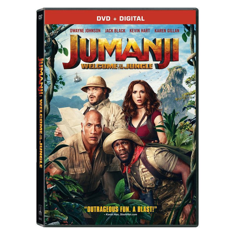 slide 1 of 1, Sony Pictures Dvd Jumanji Welcome To, 1 ct